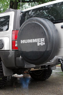 HUMMER H3 Water Tire Cover