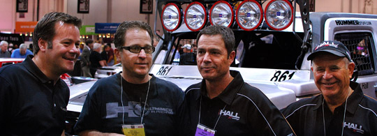 Robby Gordon and Team HUMMER Visit 2009 SEMA Show